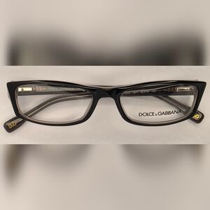 Dolce & Gabbana Glossy Black Glasses